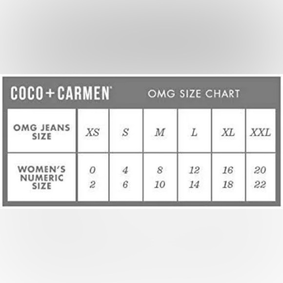 Coco + Carmen Blue omg skinny Jeans - Picture 7 of 7